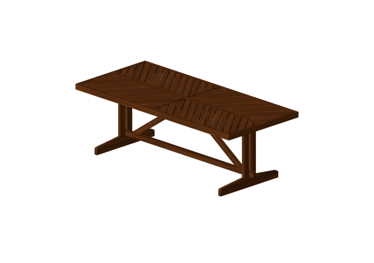 Tavoli 3D - Tavolo in legno - Ikea - Norrmansö - IKEA Tavoli 3D - Tavolo in legno - Ikea - Norrmansö - IKEA