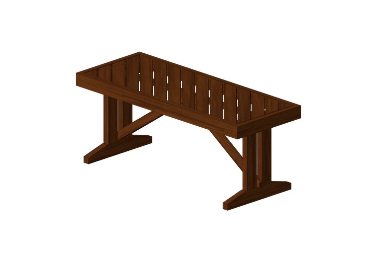 Bancos 3D - Banco de madera - Ikea - Norrmansö - IKEA Bancos 3D - Banco de madera - Ikea - Norrmansö - IKEA