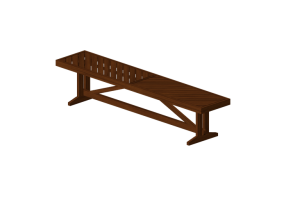 Panche 3D - Panca in legno - Ikea - Norrmans&ouml;