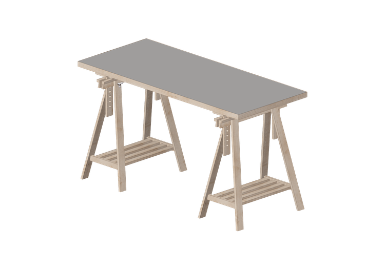Escrivaninhas 3D - Escrivaninha de madeira - Ikea -... Escrivaninhas 3D - Escrivaninha de madeira - Ikea -...