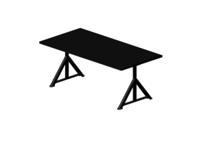 Scrivanie 3D - Scrivania in legno laccato - Ikea - Id&aring;sen