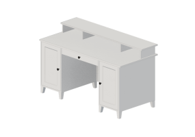 Scrivanie 3D - Scrivania in legno laccato - Ikea - Idan&auml;s