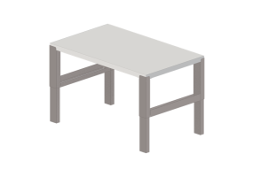 3D Schreibtische - Schreibtisch aus lackiertem Holz - Ikea - P&aring;hl