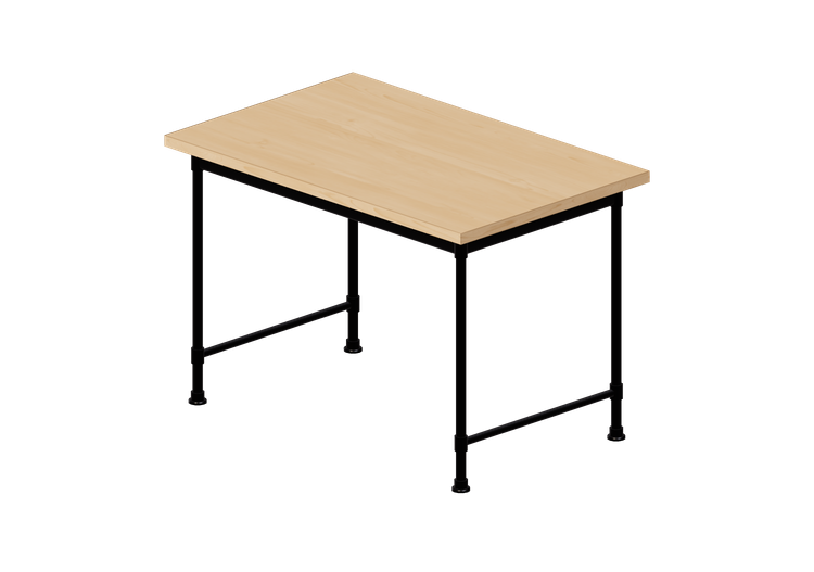 Escritorios 3D - Escritorio de madera - Ikea - Kullaberg -... Escritorios 3D - Escritorio de madera - Ikea - Kullaberg -...