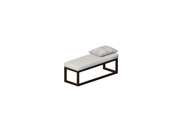 Divans 3D - banc en bois - ACCA software Divans 3D - banc en bois - ACCA software