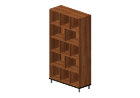 Biblioth&egrave;que 3D - Etag&egrave;re 100x40x186cm