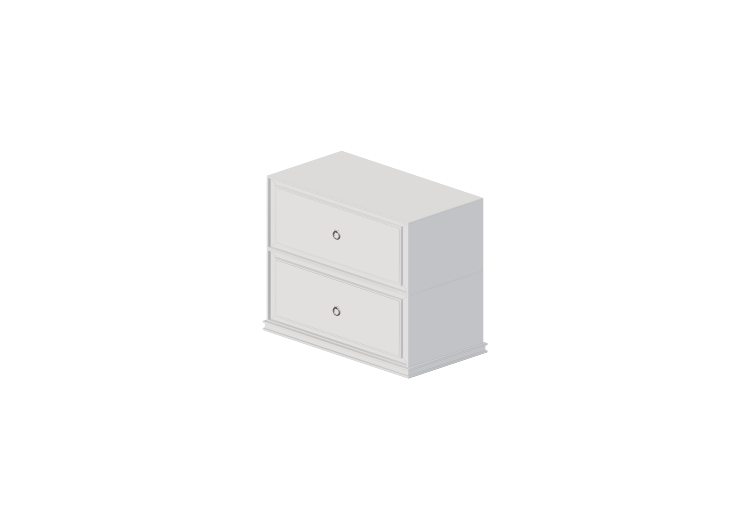 Beds and Side Cabinets 3D - White Bideside cabinet - ACCA... Beds and Side Cabinets 3D - White Bideside cabinet - ACCA...