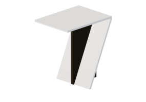 Camas y Mesitas de noche 3D - Mesita de noche de madera