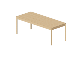 Tavoli 3D - Tavolo in legno - Ikea - Tonstad