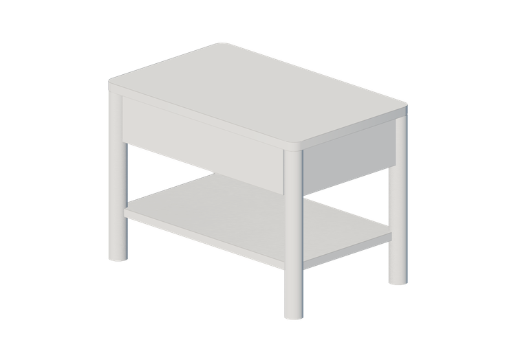 3D Tables - Lacquered wooden coffee table - Ikea - Tonstad... 3D Tables - Lacquered wooden coffee table - Ikea - Tonstad...