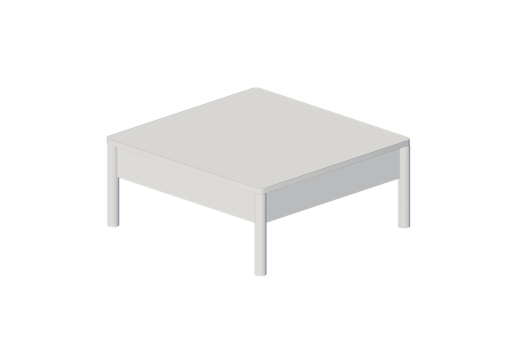 Mesas 3D - Mesa de centro de madera lacada - Ikea - Tonstad... Mesas 3D - Mesa de centro de madera lacada - Ikea - Tonstad...