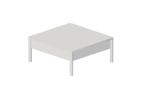 Tavoli 3D - Tavolino in legno laccato - Ikea - Tonstad