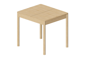 Tavoli 3D - Tavolo allungabile in legno - Ikea - Tonstad