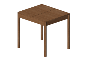 Tavoli 3D - Tavolo allungabile in legno - Ikea - Tonstad