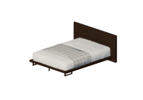 Beds and Side Cabinets 3D - Bed for bedrooms
