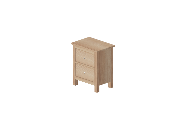 Wardrobes and Cabinets 3D - Generic 2 Drawer side cabinet -... Wardrobes and Cabinets 3D - Generic 2 Drawer side cabinet -...