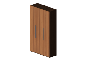 Armadi 3D - Armadio 3 ante 138x55x245cm