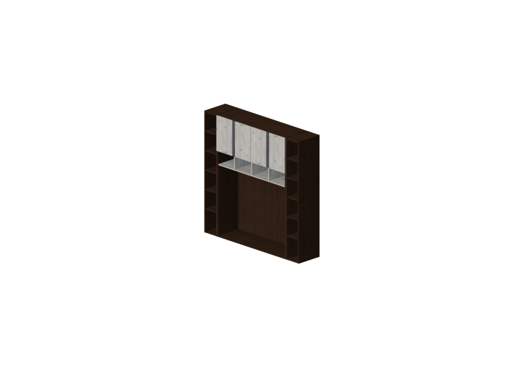 Armadi 3D - Armadio 4 ante con vano letto 260x55x250cm -... Armadi 3D - Armadio 4 ante con vano letto 260x55x250cm -...