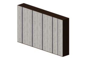 Armadi 3D - Armadio 9 ante 410x60x250cm