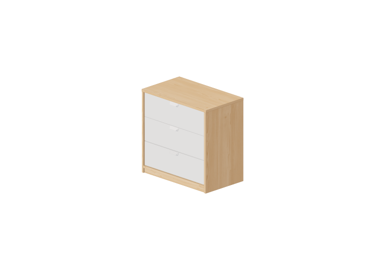 Armarios y Cómodas 3D - Cajonera 3 cajones 70x41x68cm -... Armarios y Cómodas 3D - Cajonera 3 cajones 70x41x68cm -...