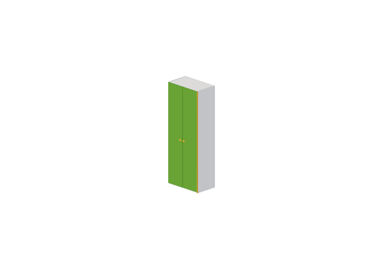 Armoires 3D - Armoire 2 vantaux 100x63x258cm. - ACCA... Armoires 3D - Armoire 2 vantaux 100x63x258cm. - ACCA...