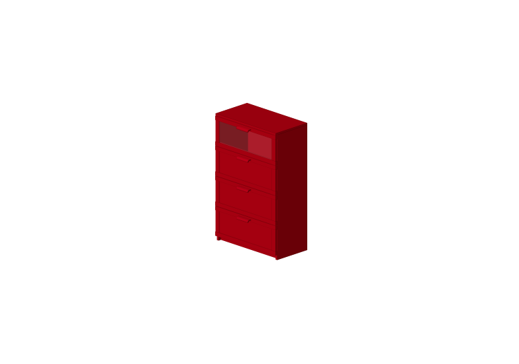 3D Schränke und Kommoden - Kommode mit 4 Schubladen... 3D Schränke und Kommoden - Kommode mit 4 Schubladen...