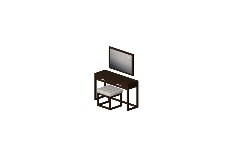 Wardrobes and Cabinets 3D - Wooden desk - ACCA software Wardrobes and Cabinets 3D - Wooden desk - ACCA software