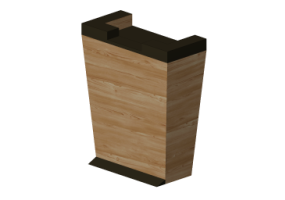 Meubles 3D - Porte-livre