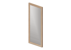 Accessori 3D - Specchio rettangolare