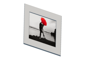 Acessórios 3D - Moldura com foto