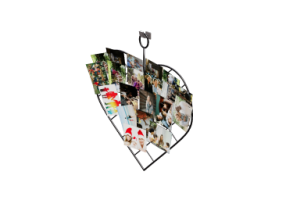 Acess&oacute;rios 3D - Moldura para fotos de parede
