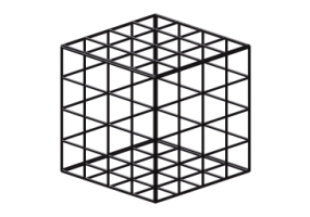 3D Accessories - Ornamental cube
