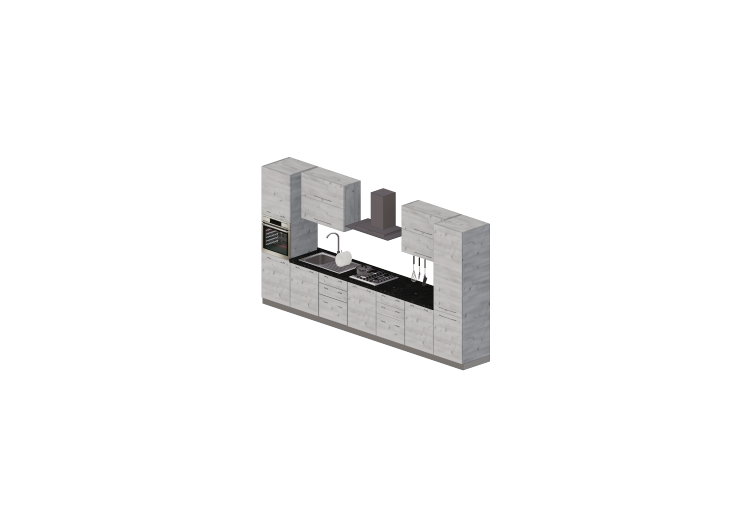 3D Küchen - Moderne Küche mit Haushaltsgeräten - ACCA... 3D Küchen - Moderne Küche mit Haushaltsgeräten - ACCA...