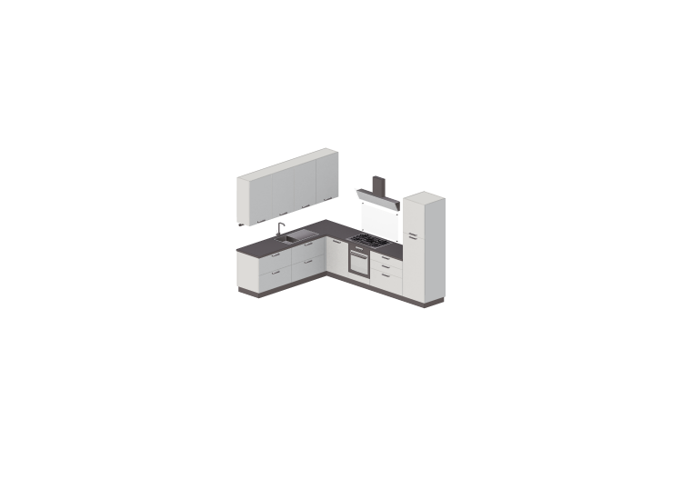 Cucine 3D - Cucina completa di elettrodomestici - ACCA... Cucine 3D - Cucina completa di elettrodomestici - ACCA...