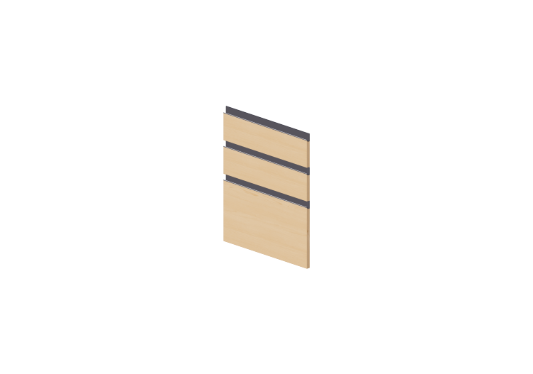 Hojas 3D - Puertas para base cocina 60x72cm - ACCA software Hojas 3D - Puertas para base cocina 60x72cm - ACCA software