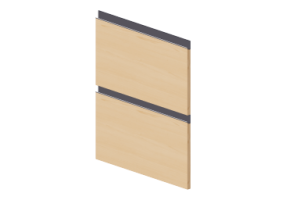 Hojas 3D - Puertas para base cocina 60x72cm
