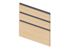Vantaux 3D - Vantaux pour base cuisine 90x72cm