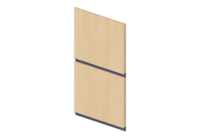Hojas 3D - Puertas para mueble alto de cocina 60x96cm