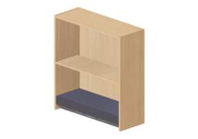 3D Hanging cabinets - Kitchen hood 90x96cm