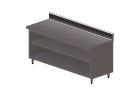 Arm&aacute;rios a&eacute;reos 3D - Mesa de trabalho profissional