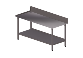 Arm&aacute;rios a&eacute;reos 3D - Mesa de trabalho profissional
