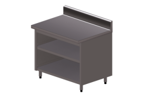 Arm&aacute;rios a&eacute;reos 3D - Mesa de trabalho profissional