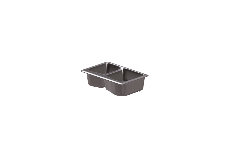 Lavabos et éviers 3D - Évier double bassin - ACCA software Lavabos et éviers 3D - Évier double bassin - ACCA software