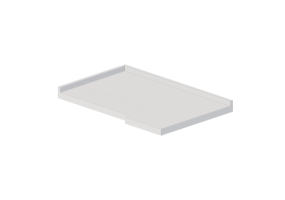 Planos 3D - Encimera cocina angular derecha 90x60cm