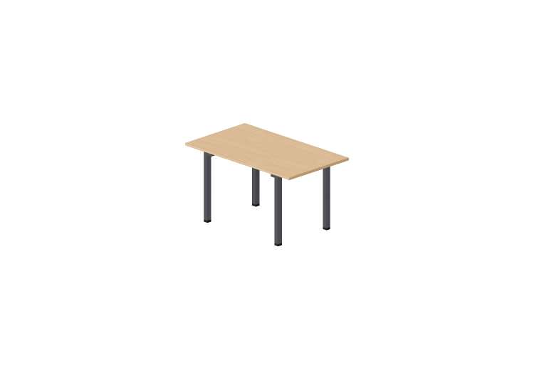 3D Tische - Tisch rechteckig 140x80cm - ACCA software 3D Tische - Tisch rechteckig 140x80cm - ACCA software