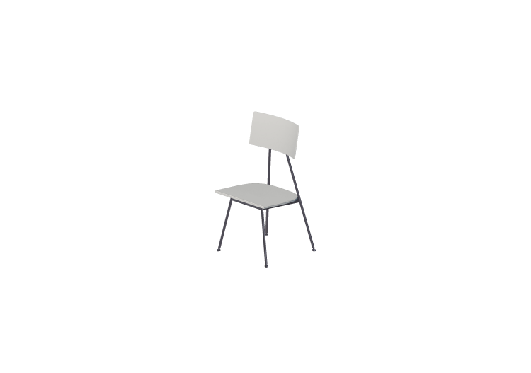 Sedie 3D - Sedia con seduta in legno - ACCA software Sedie 3D - Sedia con seduta in legno - ACCA software