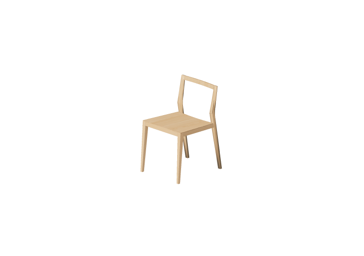 Sillas 3D - Silla de madera - ACCA software Sillas 3D - Silla de madera - ACCA software