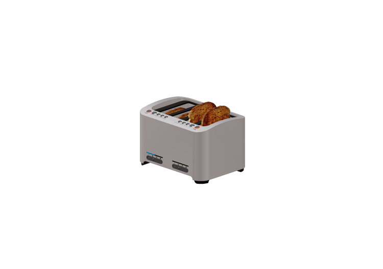 Accessoires 3D - Grille-Pain - ACCA software Accessoires 3D - Grille-Pain - ACCA software
