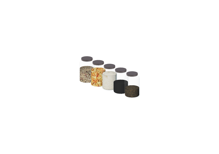 Accessori 3D - Contenitori per alimenti - ACCA software Accessori 3D - Contenitori per alimenti - ACCA software