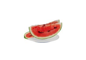 Accesorios 3D - Rebanadas de mel&oacute;n